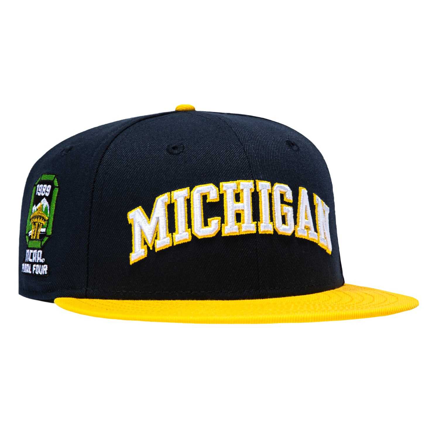 New Era 59Fifty Michigan Wolverines 1989 Final Four Patch Arch Hat