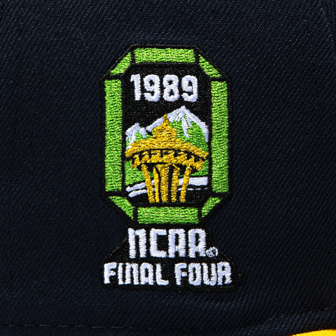 NCAA 2TONE MICHIGAN FF89 ARCH NVY/YEL New Era