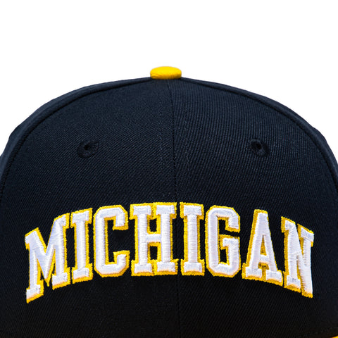 NCAA 2TONE MICHIGAN FF89 ARCH NVY/YEL New Era