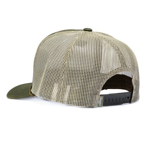 SEAG BRANDED SNAPBACK TRUCKER OLV SN Seager