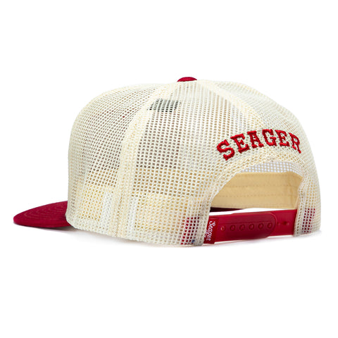 SEAG KEEP IT COUNTRY MESH TRUCKER RED SN Seager