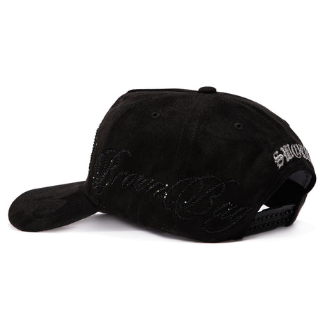 Sworn To Us Brown Bag Para Siempre Suede Snapback Hat - Black Sworn To Us