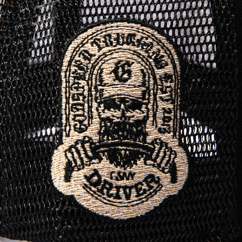 Godspeed Forever Trucker Snapback Hat - Black Godspeed