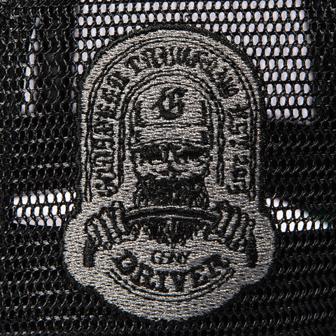 Godspeed Forever Trucker Snapback Hat - Black, Black Godspeed