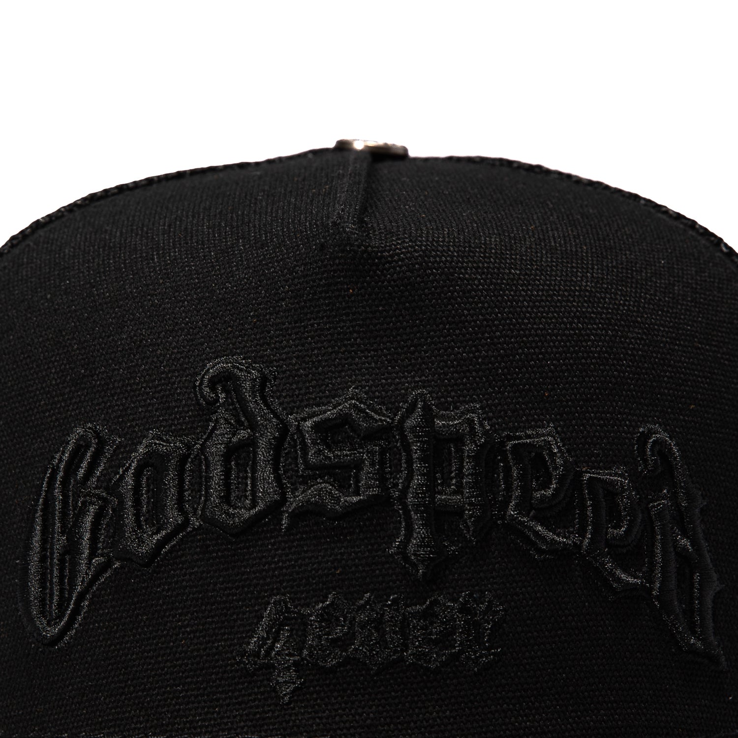 Godspeed Forever Trucker Snapback Hat - Black, Black – Hat Club