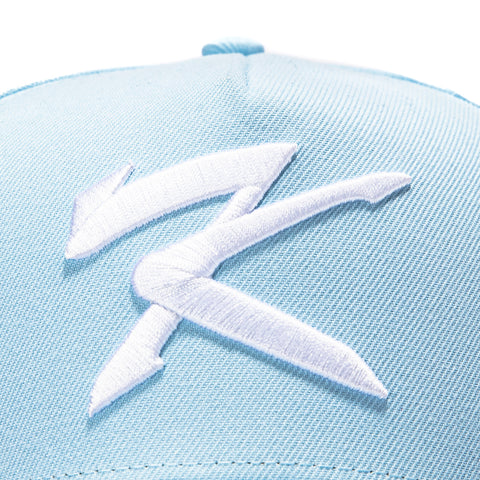 New Era 9Forty A-Frame Korea World Baseball Classic Korea Flag Patch Snapback Hat - Light Blue New Era