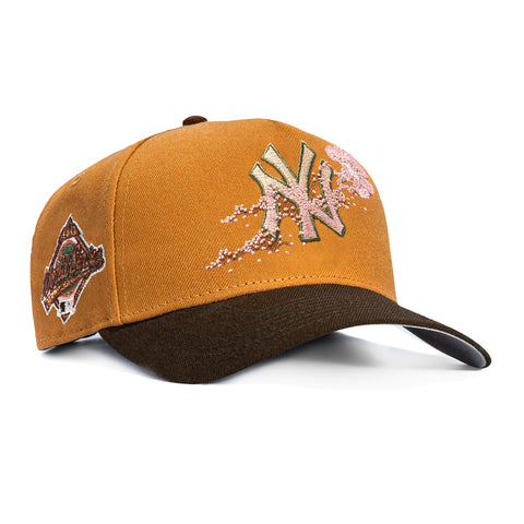 AF940 YANKEES WS96 FLOWER 2T KHK/BRN New Era