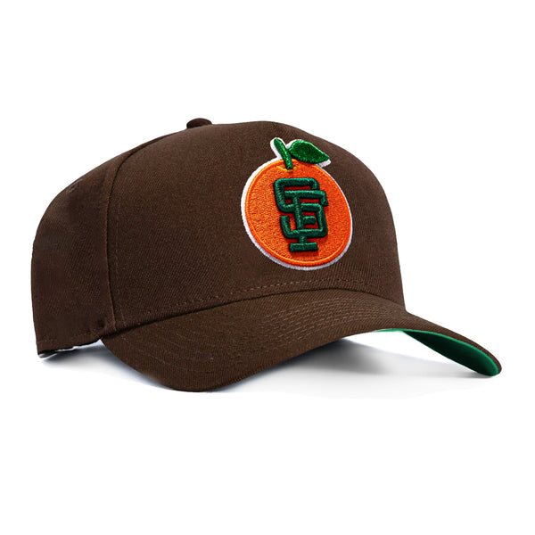 New Era A-Frame 9Forty San Francisoc Giants Orange Snapback Hat
