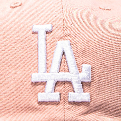 47 Brand Los Angeles Dodgers Cleanup Adjustable Hat - Dark Pink 47 Brand