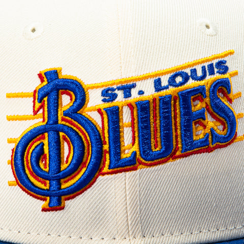 2TONE BLUES 95 WORD WHT/ROY New Era