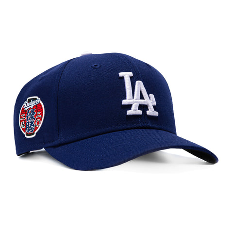 New Era 9Forty M-Crown Los Angeles Dodgers 2025 World Series Lantern Patch Snapback Hat - Royal New Era