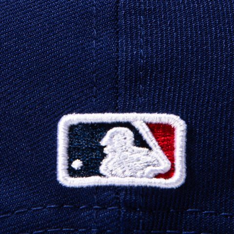 New Era 9Forty M-Crown Los Angeles Dodgers 2025 World Series Lantern Patch Snapback Hat - Royal New Era