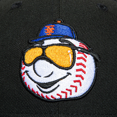 New Era 59Fifty New York Mets 2026 Florida Spring Training Patch Mr. Met Hat - Black, Royal New Era