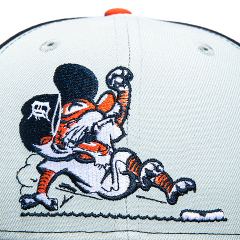 New Era 59Fifty Detroit Tigers 2026 Florida Spring Training Patch Rail Slide Hat - Grey, Navy New Era