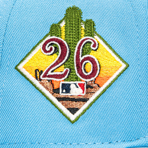 New Era 59Fifty Chicago Cubs 2026 Arizona Spring Training Patch Alternate Hat - Light Blue New Era