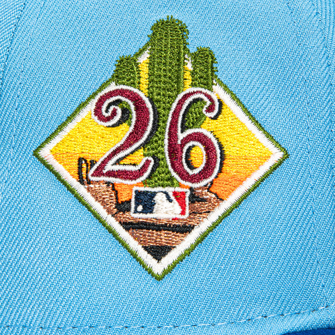 New Era 59Fifty Kansas City Royals 2026 Arizona Spring Training Patch BP Hat - Light Blue, Royal New Era