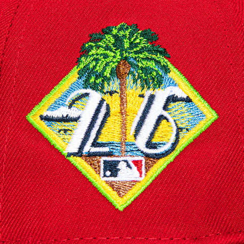 New Era 59Fifty Philadelphia Phillies 2026 Florida Spring Training Patch 1998 Alternate Hat - Red New Era