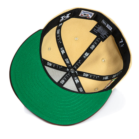 New Era 59Fifty New York Mets 40th Anniversary Stadium Patch Hat - Khaki, Brown, Red New Era