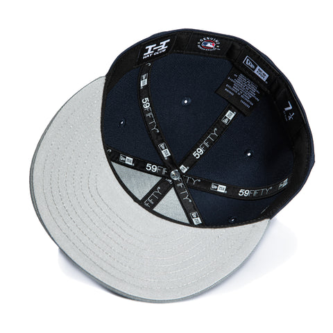 New Era 59Fifty Seattle Mariners Ichiro 2025 Hall of Fame Patch Hat - Navy, Storm Grey New Era
