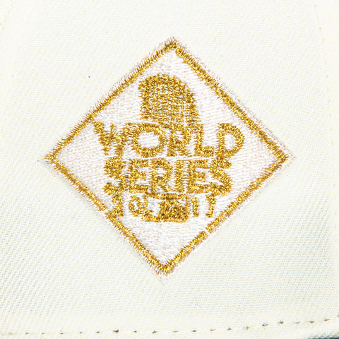 New Era 59Fifty Houston Astros 2017 World Series Patch Upside Down Word Hat - White, Navy New Era