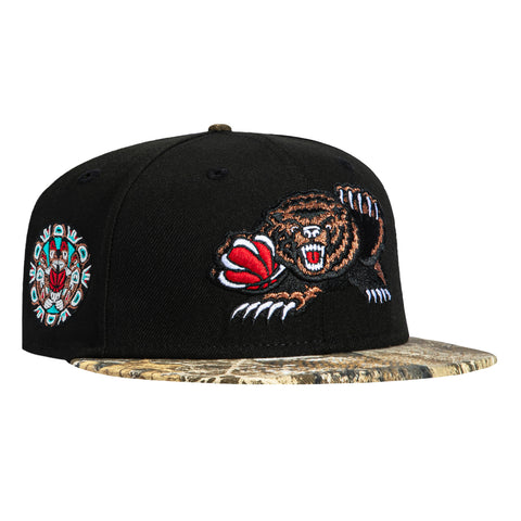 New Era 59Fifty Memphis Grizzlies Logo Patch 1995 Alternate Hat - Black, Realtree New Era