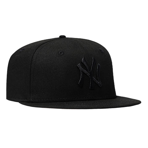 New Era 9Fifty MLB Basic New York Yankees Snapback Hat - Black, Black New Era
