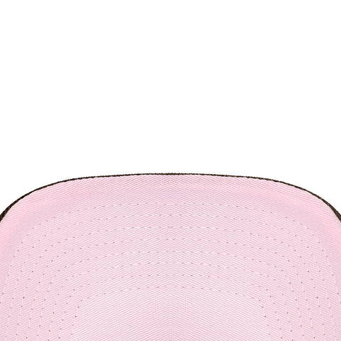 New Era 9Forty A-Frame Arizona Diamondbacks Inaugural Patch Rose Pink UV Snapback Hat - Black, Brown New Era