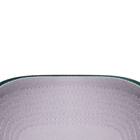 New Era 9Forty A-Frame Los Angeles Dodgers 2025 World Series Patch Lucky Cat Snapback Hat - Green New Era