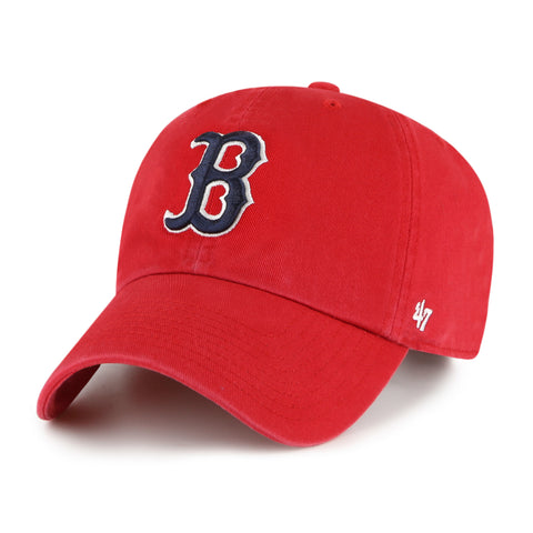 47 Brand Boston Red Sox Cleanup Adjustable Hat - Red