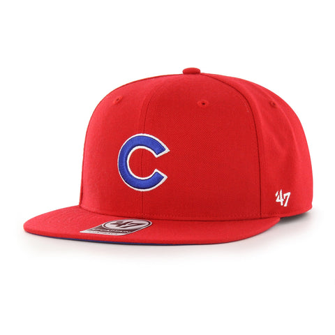 47 Brand Sureshot Captain Chicago Cubs 1990 All Star Game Patch Snapback Hat - Red