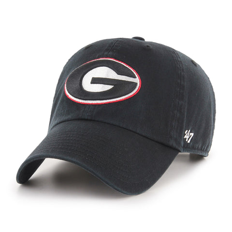 47 Brand Georgia Bulldogs Cleanup Adjustable Hat - Black