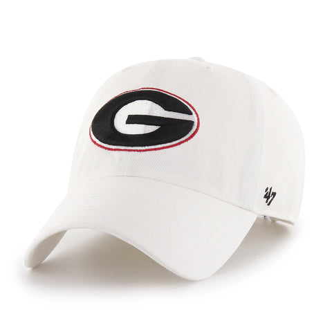 47 Brand Georgia Bulldogs Cleanup Adjustable Hat - White