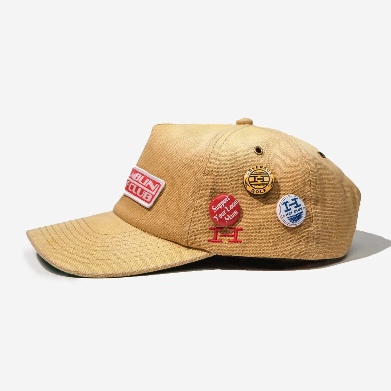 Devereux x Hat Club Scramblin Snapback Hat - Tan