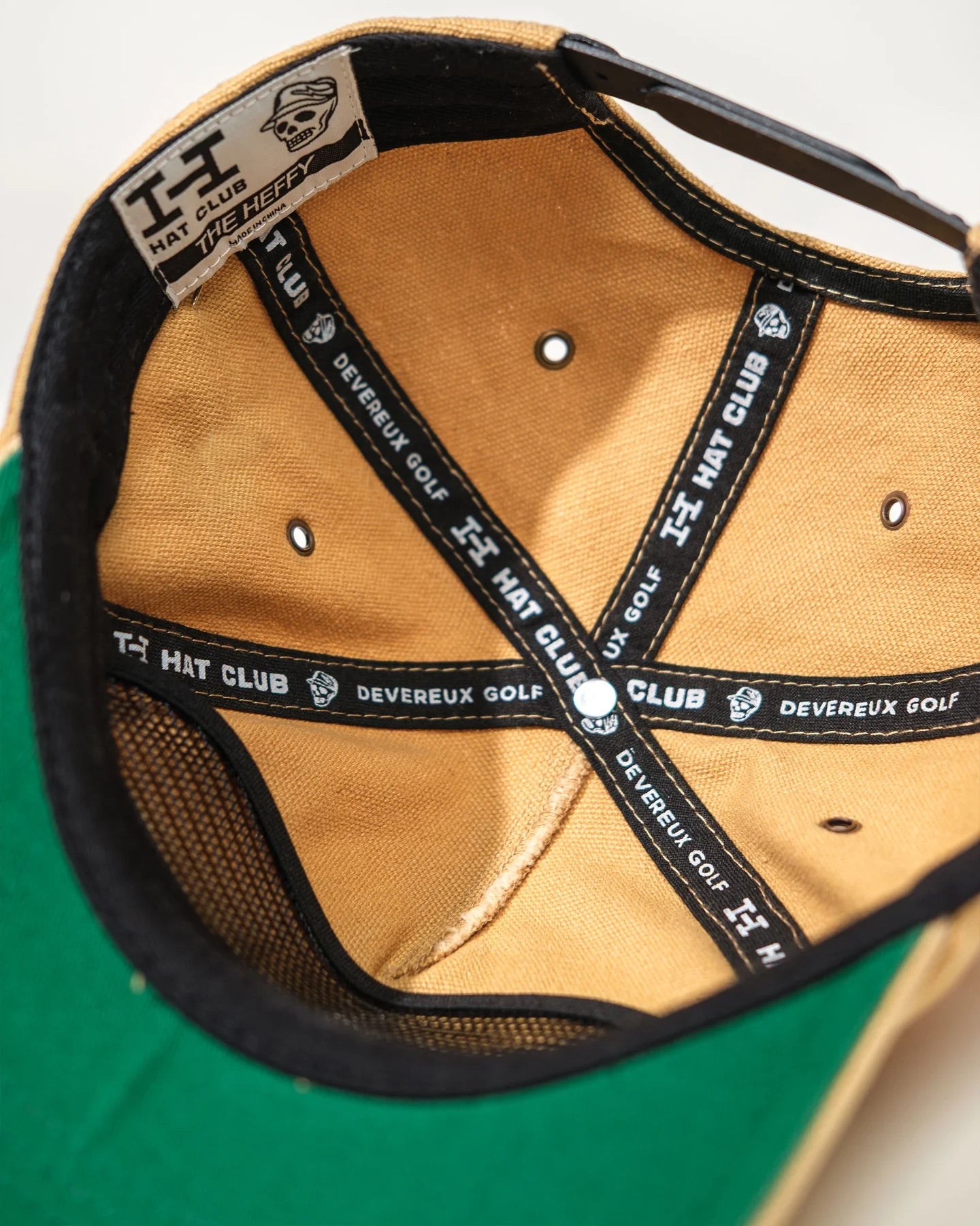 Devereux x Hat Club Scramblin Snapback Hat - Tan