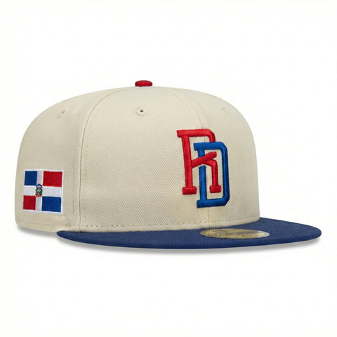 Pre-order New Era 59Fifty Domincan Republic WBC 2026 Hat - White, Royal New Era