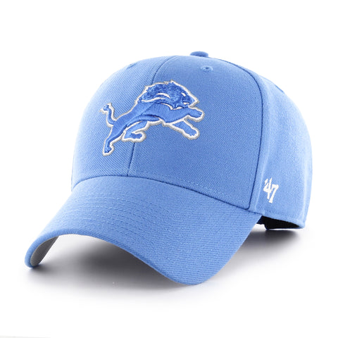 47 Brand Detroit Lions MVP Adjustable Hat - Blue Raz