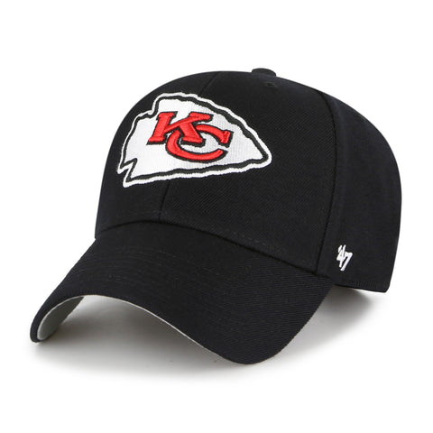 47 Brand Kansas City Chiefs MVP Adjustable Hat - Black