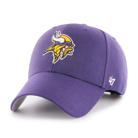47 Brand Minnesota Vikings Adjustable MVP Velcro Hat - Purple