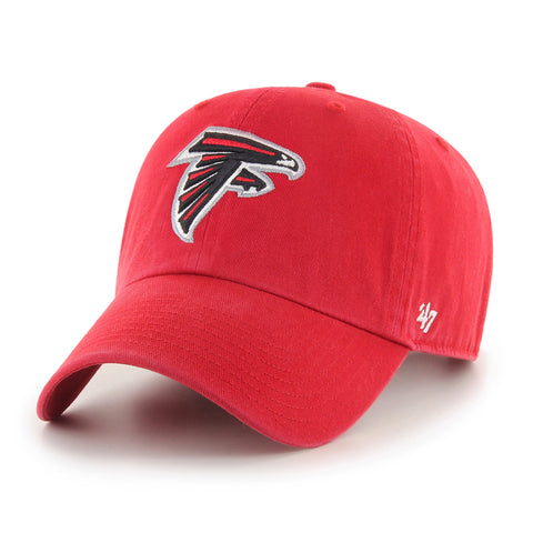 47 Brand Atlanta Falcons Cleanup Adjustable Hat - Red