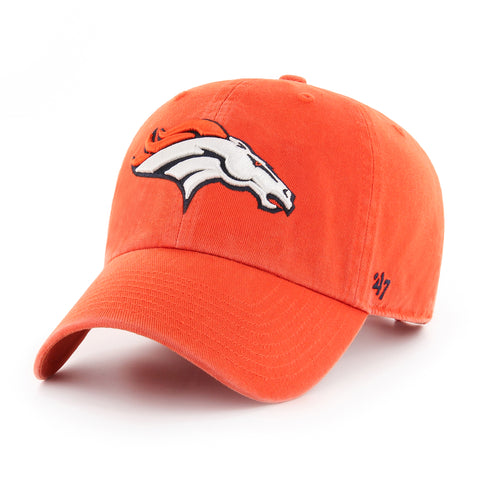 47 Brand Denver Broncos Cleanup Adjustable Hat - Orange