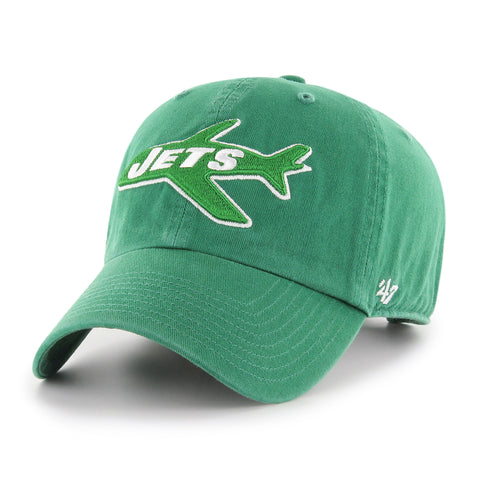 47 Brand New York Jets Legacy Adjustable Cleanup Hat - Kelly