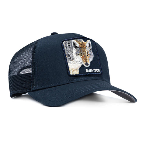Goorin Bros Survivor Adjustable Snapback Trucker Hat - Navy Goorin Bros