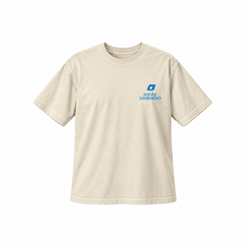 Hat Club San Francisco Home Tee - Stone Hat Club
