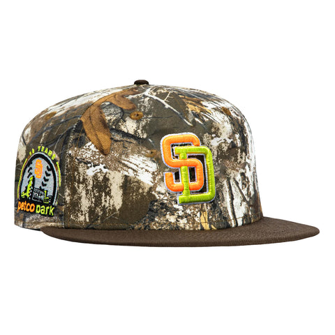 NEON REALTREE 2TONE PADRES PETCO RLTREE/BRN New Era