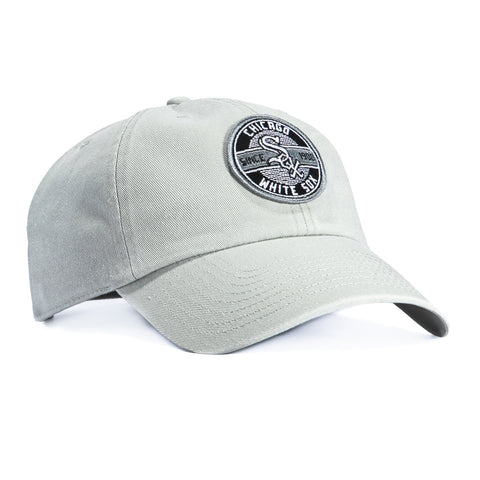 47 Brand Cleanup Chicago White Sox Circle Est. 1900 Patch Strapback Hat - Grey 47 Brand