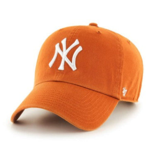 47 Brand New York Yankees Cleanup Adjustable Hat - Burnt  display picture 2