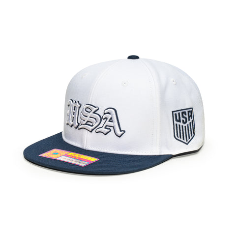 FAN INK USA OL ENGLISH HM WHT/NVY Fan Ink