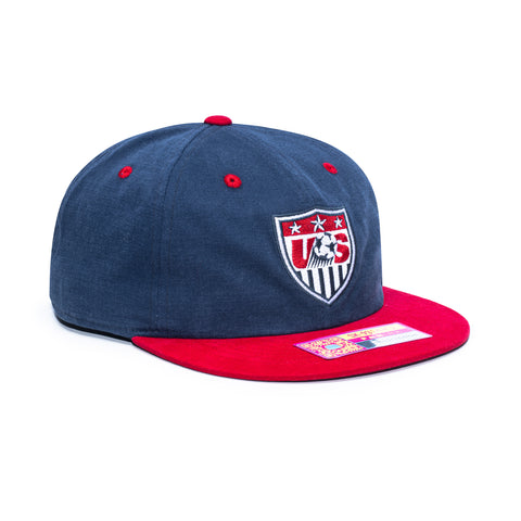 Fan Ink USA Soccer Swingman 99 Snapback - Navy,Red Fan Ink