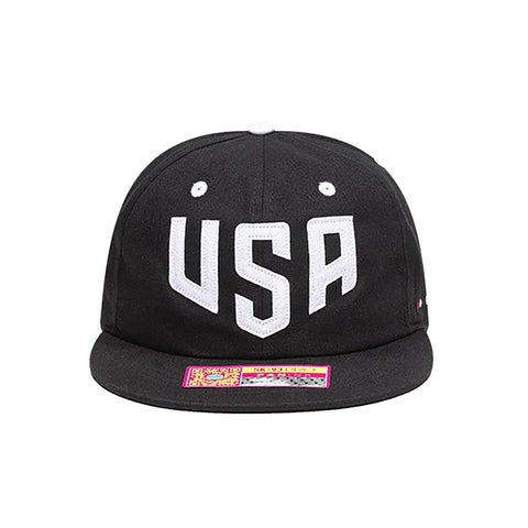 Fan Ink USA Soccer Locale Snapback - Navy Fan Ink