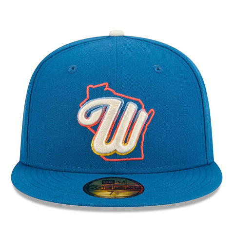 New Era 59Fifty 2026 City Connect Milwaukee Brewers Hat - Indigo New Era
